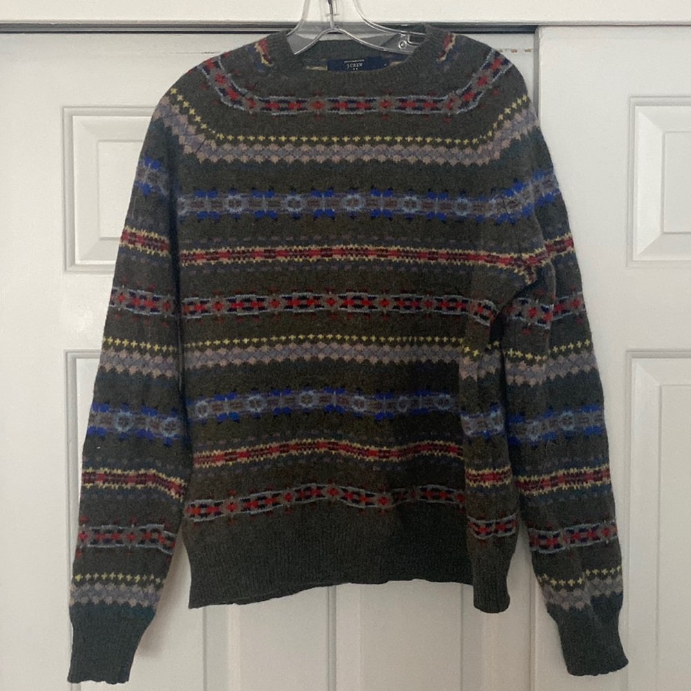 J.Crew Factory fairisle sweater
